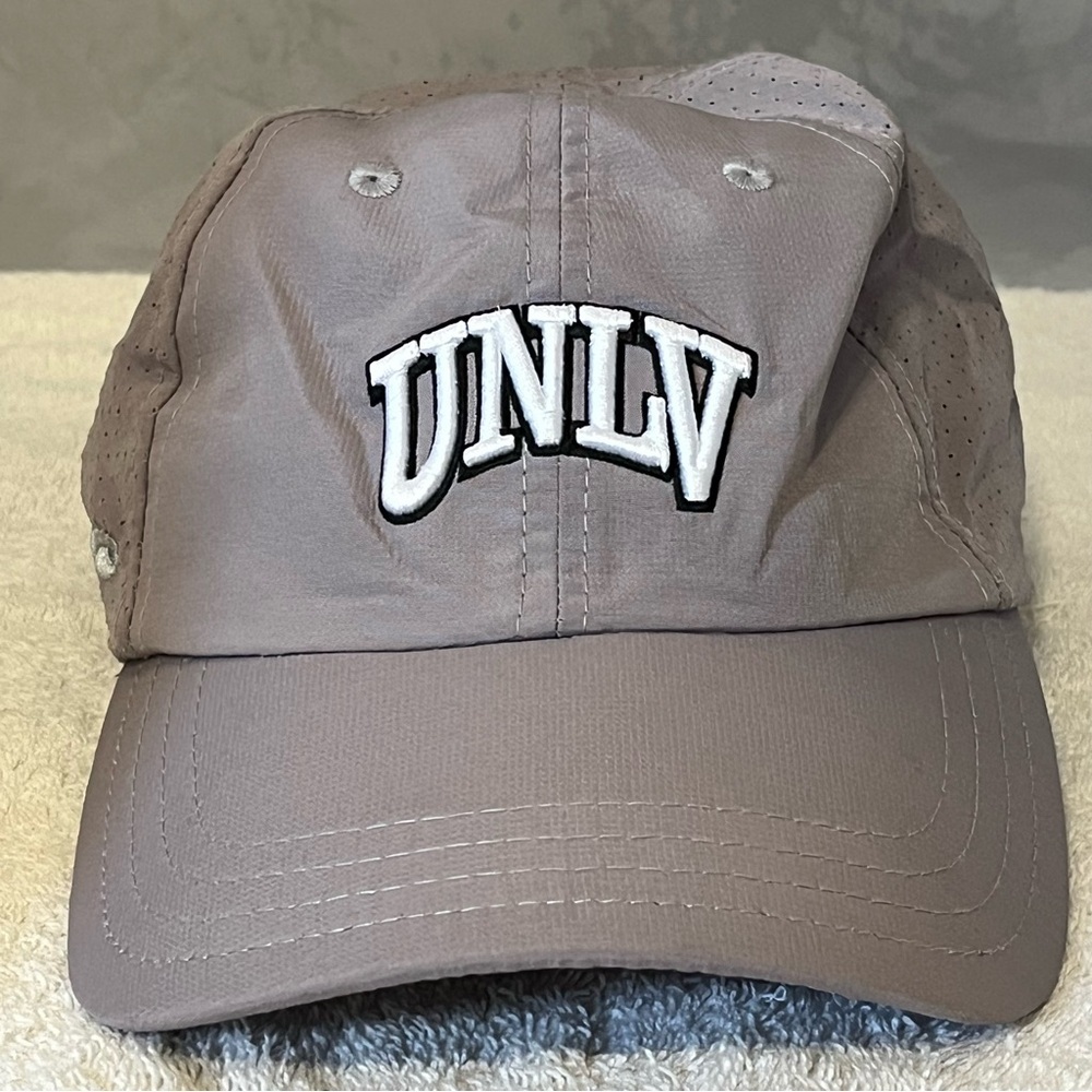 UNLV Adjustable Light Grey Polyesther Ball Cap by Pukka